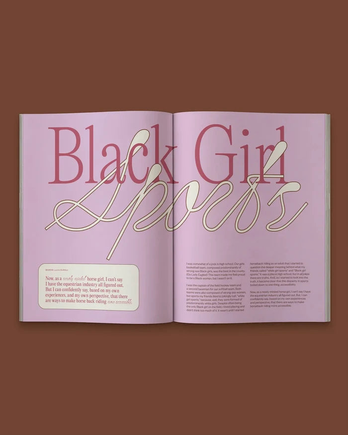 Calling all Horse Girls - Sporty Issue