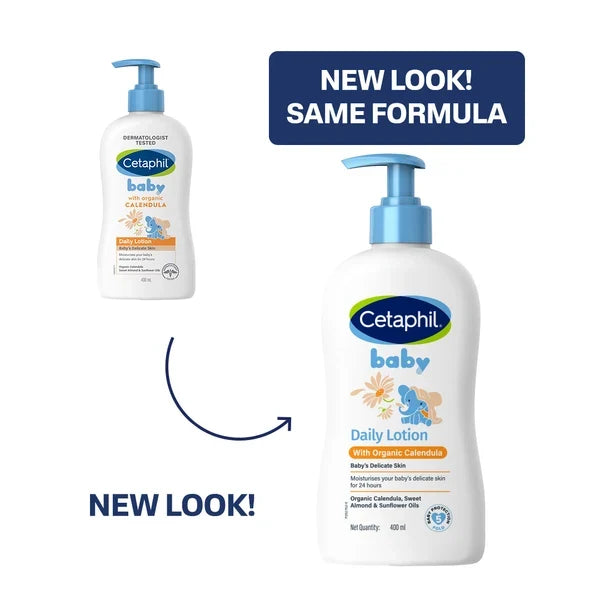 Cetaphil Baby Daily Lotion with Organic Calendula-400ml