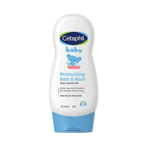 Cetaphil Baby Moisturising Bath & Wash-230ml