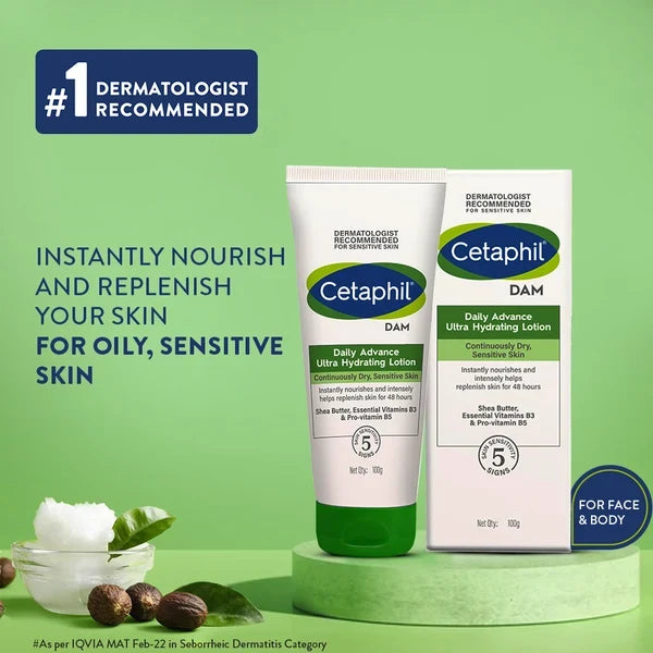 Cetaphil Daily Advance Ultra Hydrating Lotion 100gm