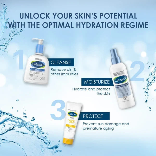 Cetaphil Optimal Hydration Body Spray Moisturizer 207ml