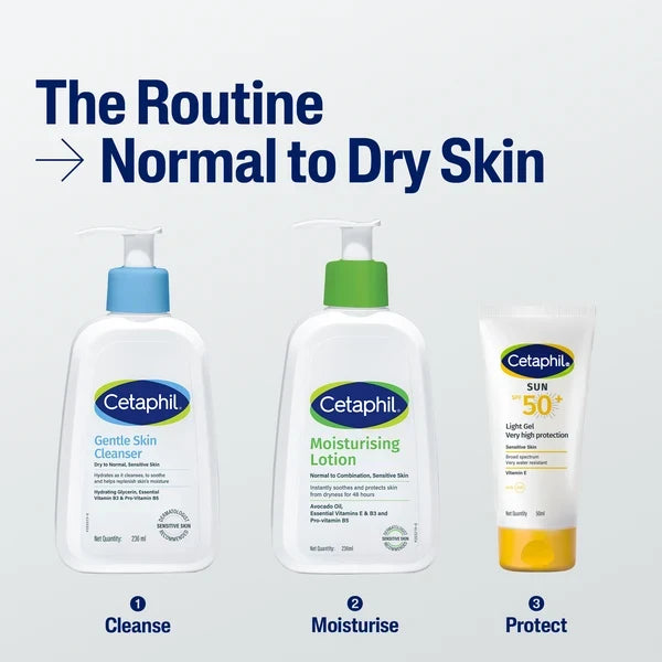 Cetaphil Sunscreen SPF 50  Dermat recommended for Sensitive Skin-50ML