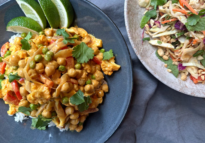 Chickpea and Vegetable Curry Meal | Serves  2
