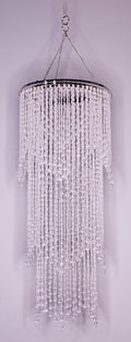 Clear Chandelier 36"