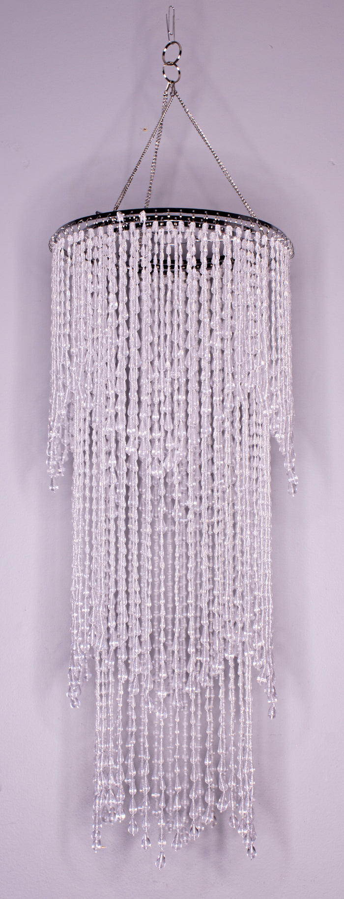 Clear Chandelier 36"
