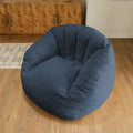 Slate Blue Teddy Boucle