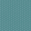 A repeating pattern of small white bird silhouettes on a muted teal background.