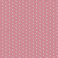 A close-up of a pink fabric featuring a repeating small white bird pattern.
