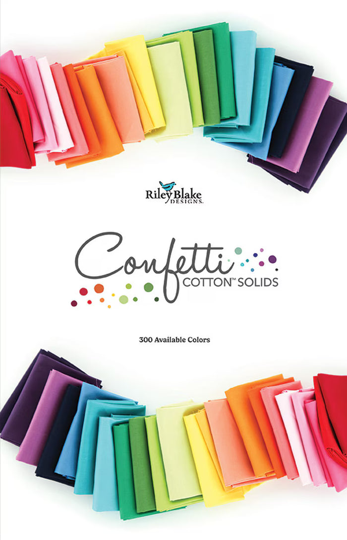 Confetti Cotton Solids Color Card