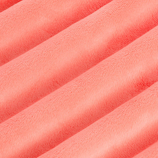 Coral | Solid Cuddle Minky