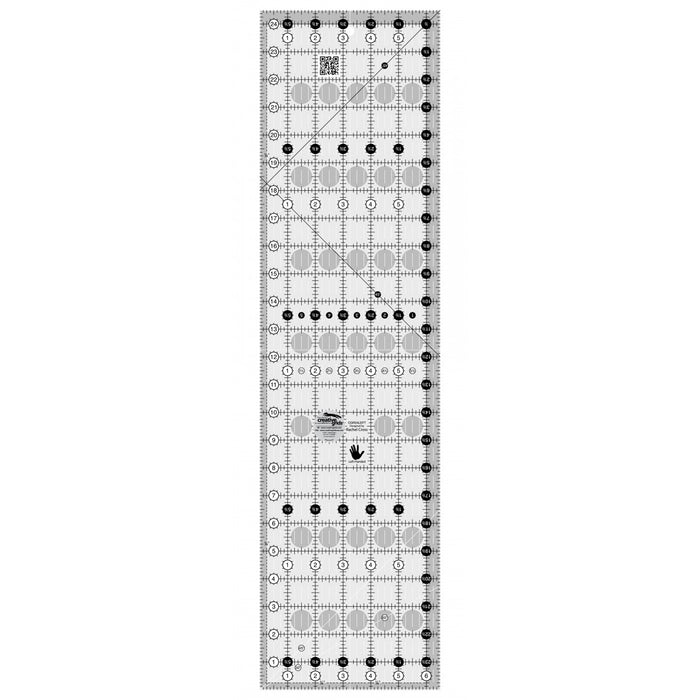 Creative Grids Quilt Ruler 6-1/2in x 24-1/2in  | **Left Handed**