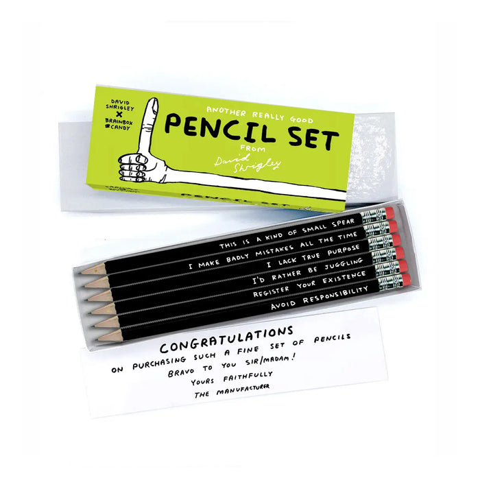 David Shrigley Pencil Box - 6 Designs