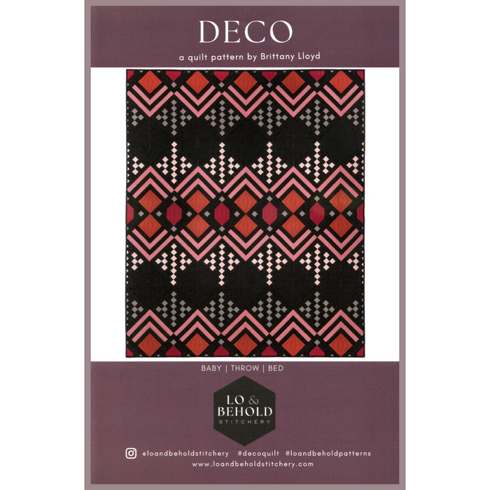 Deco Quilt | Paper Pattern