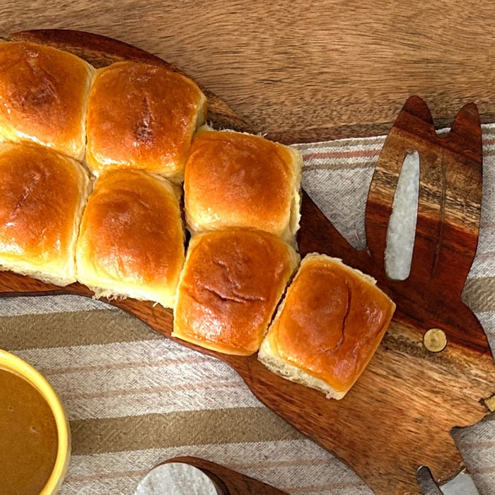 Dinner Rolls w/ Salted Honey Butter | One Dozen
