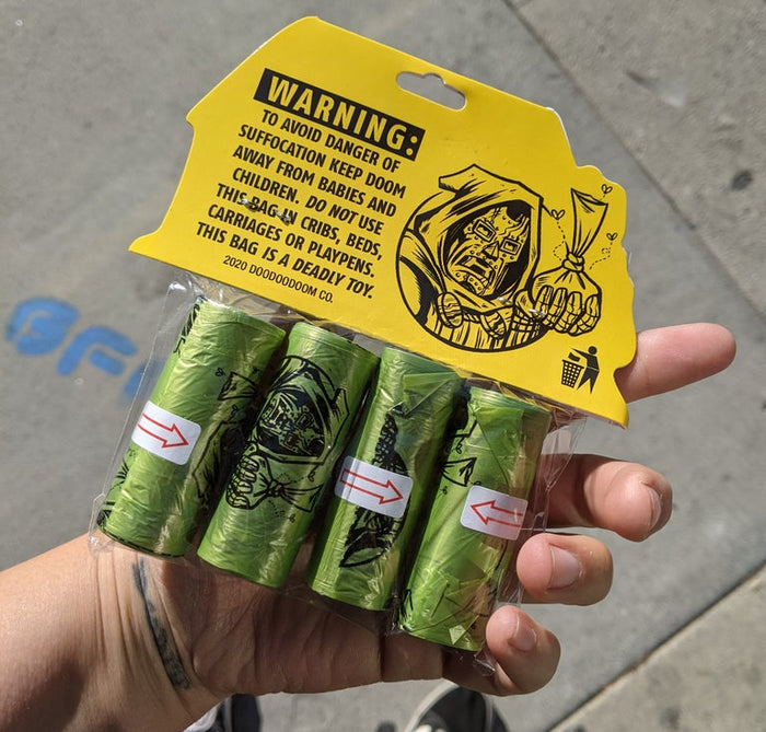 Doom Brand Dog Poop Bags