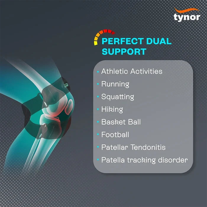 Dual Patellar Knee Support Tynor