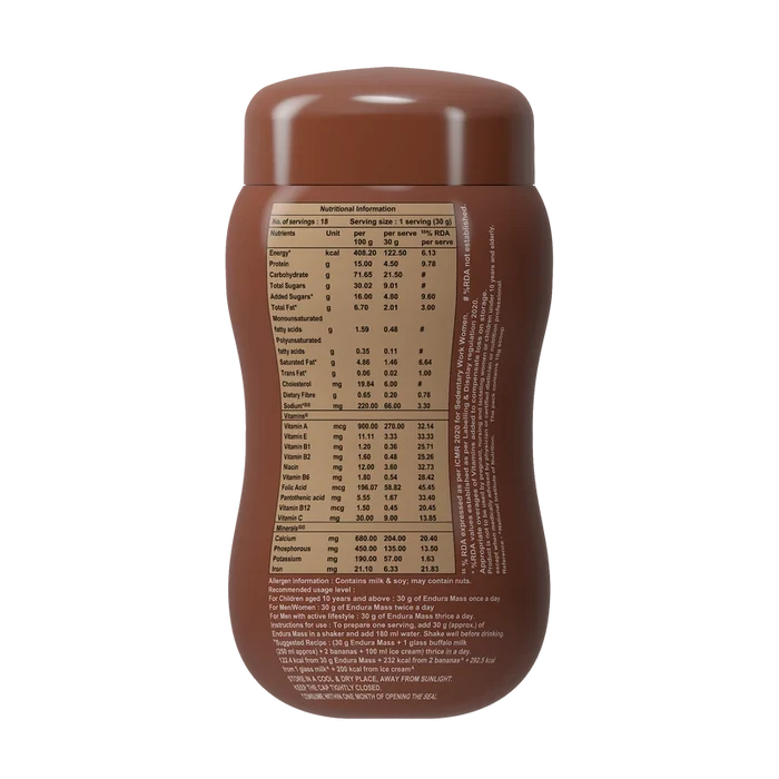 Endura Mass Rich Café Mocha - 550g