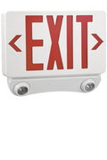 Exit Light Combo Red Decorative - Full LED