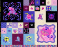 Fairytale Panel in Multi | Glow Garden