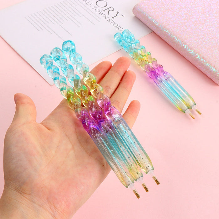 Fancy Round Diamond Drill Pen