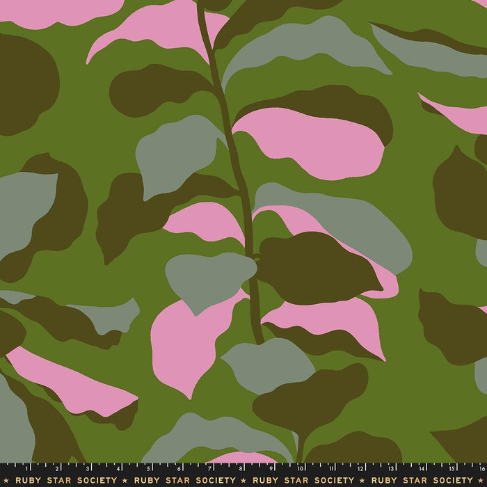 Fiddleleaf in Juniper | Calathea 108" Wideback