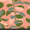 Fiddleleaf in Light Melon | Calathea 108" Wideback