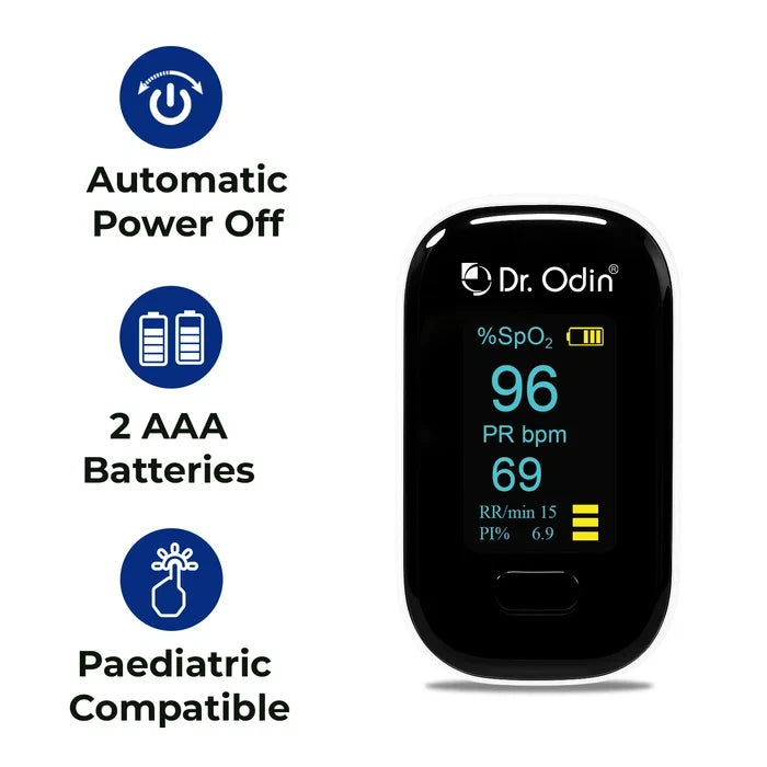 Fingertip Pulse Oximeter (OPO103) – SpO2 & Pulse Rate Monitor with Perfusion Index