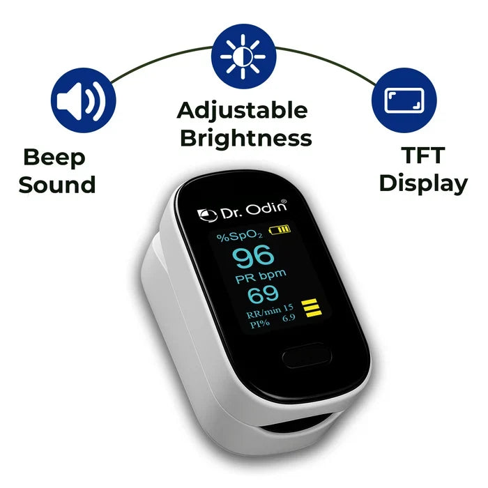 Fingertip Pulse Oximeter (OPO103) – SpO2 & Pulse Rate Monitor with Perfusion Index