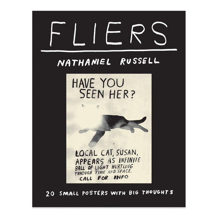 Fliers 20 SMALL POSTERS WITH BIG THOUGHTS By Nathaniel Russell