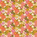 Floral in Ochre | Joyful June CANVAS