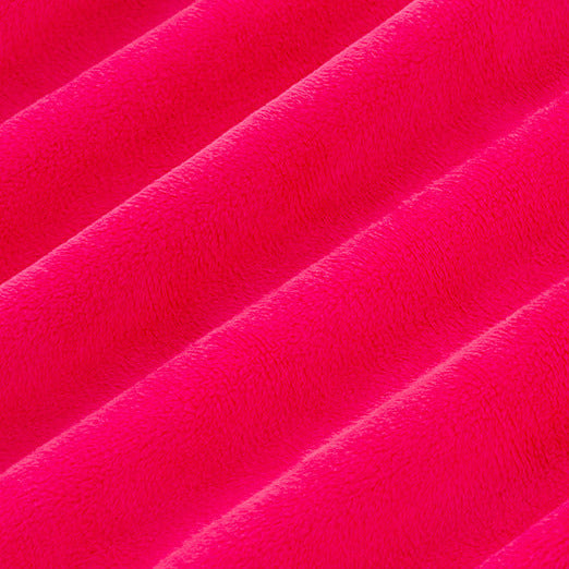 Fuchsia | Solid Cuddle Minky