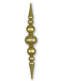 Giant Shatterproof Gold Finial