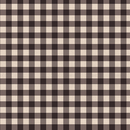 Checkered pattern with black and beige squares