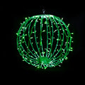 Green 20" Sphere with 200 LEDS