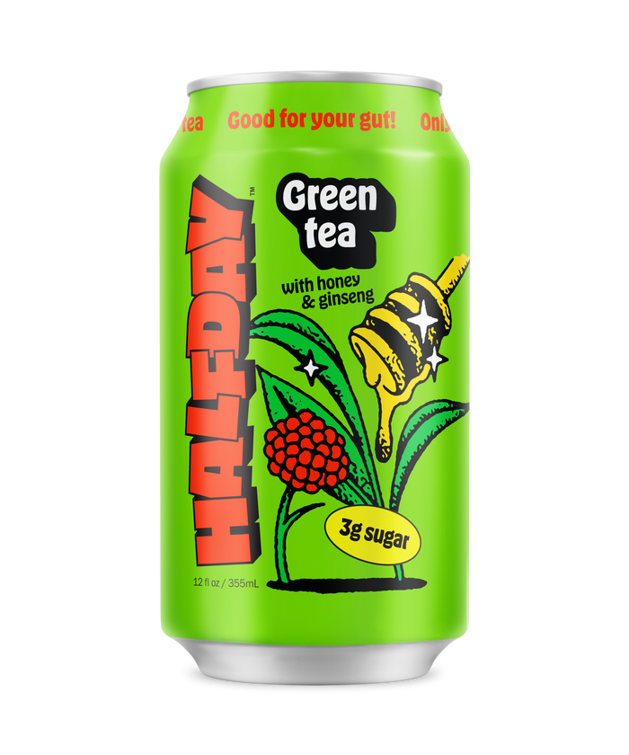 Green Tea with Honey & Ginseng 12-Pack