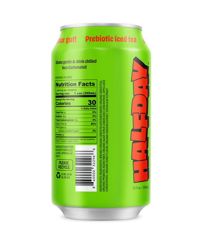 Green Tea with Honey & Ginseng 12-Pack