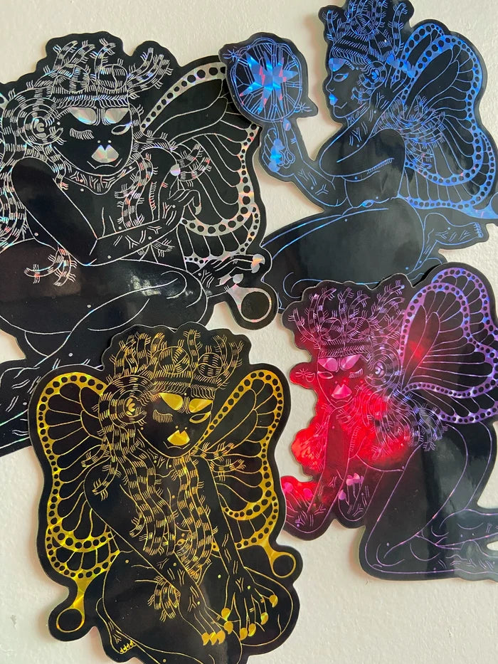 Heather Benjamin 4 Prismatic Sticker Pack