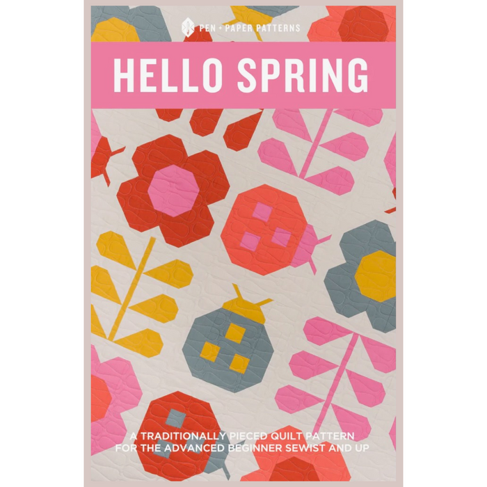 Hello Spring Quilt | Paper Pattern