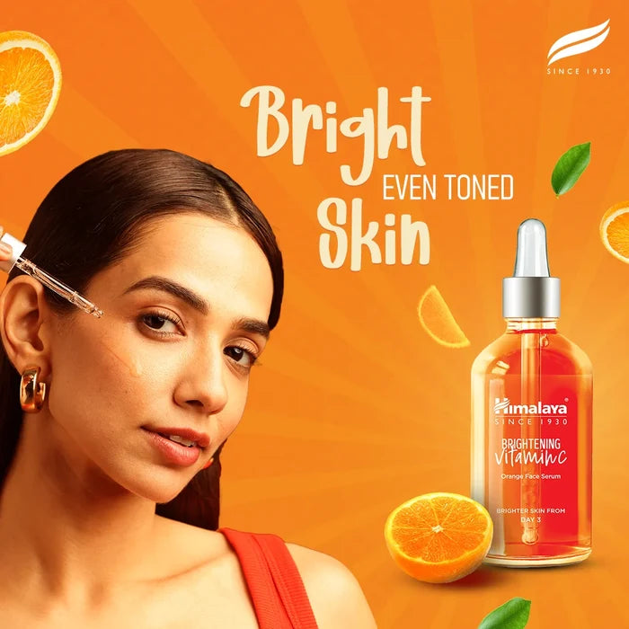 Himalaya Brightening Vitamin C Orange Face Serum-30ML