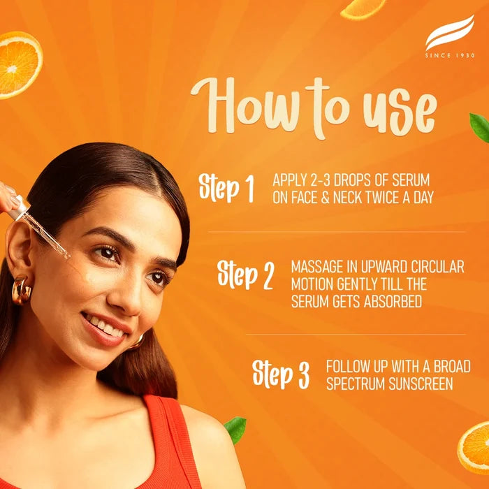Himalaya Brightening Vitamin C Orange Face Serum-30ML