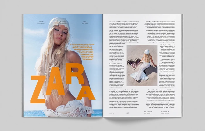 i-D 376 “The Lore Issue” — Bhavitha Mandava Cover