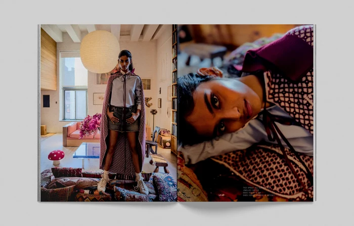 i-D 376 “The Lore Issue” — Bhavitha Mandava Cover