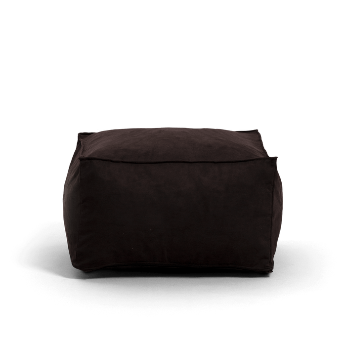Imperial Ottoman foam filled #color_black-plush