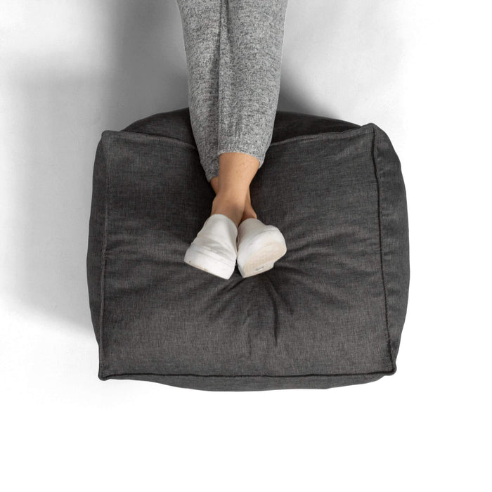 Imperial ottoman foam ottoman #color_gray-union
