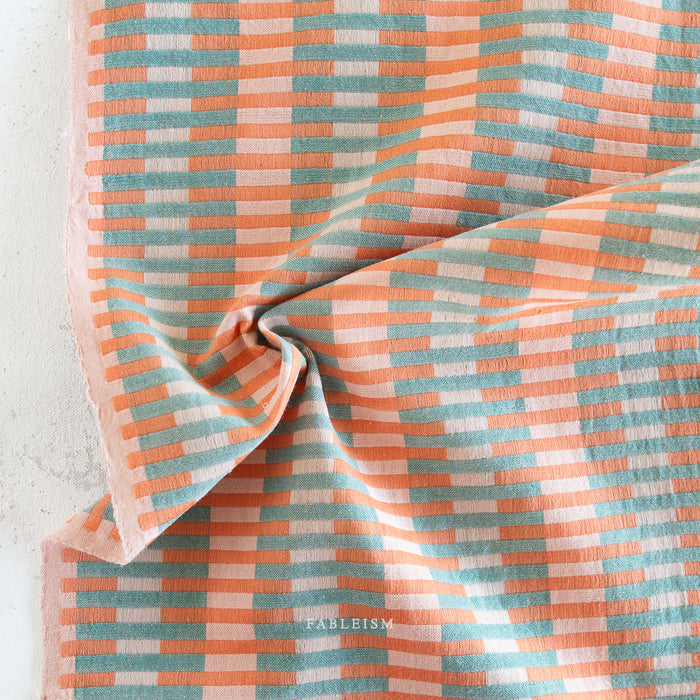 Interlock in Watermelon | Lucky Loom