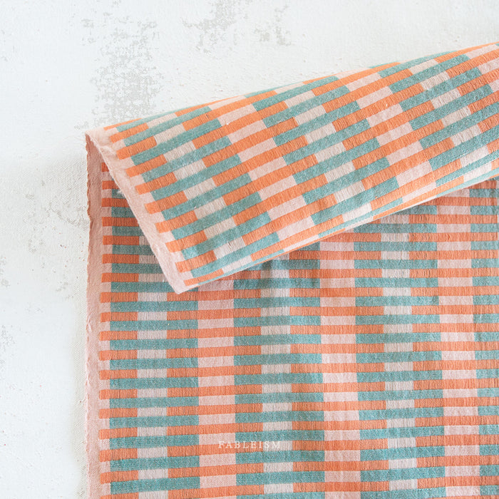Interlock in Watermelon | Lucky Loom