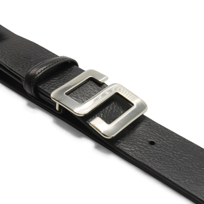 Silver Inverted S Plate belt buckle 40mm - Elliot Rhodes