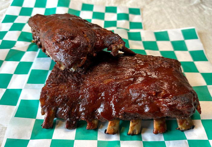 Kansas-Style BBQ Ribs | One Rack