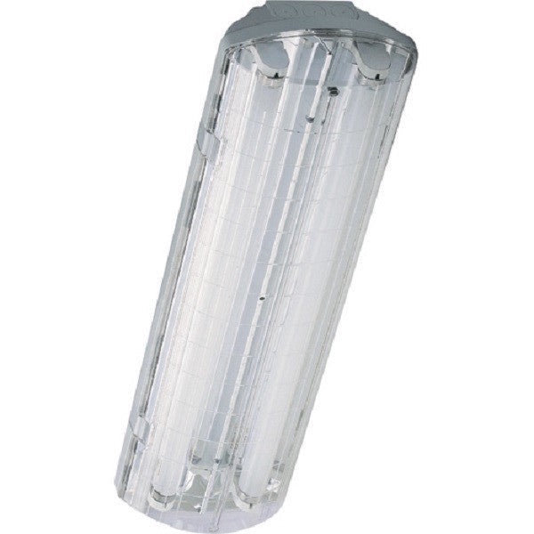 Light Fixture - 2 Foot Fluorescent Vapor Tight - 17W T8 - AC w/ Emergency Backup Option