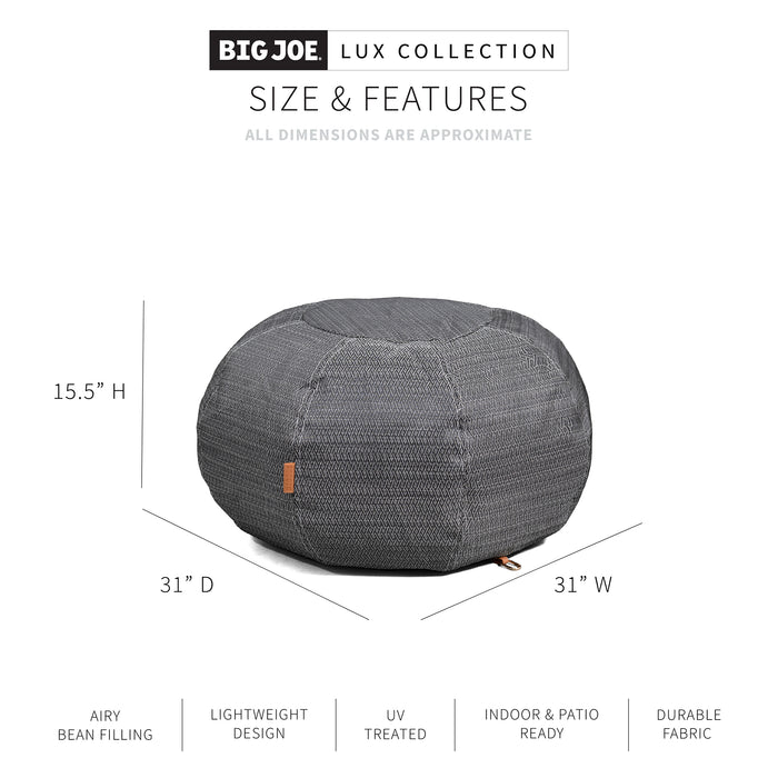 Lux Pouf pool float dimensions